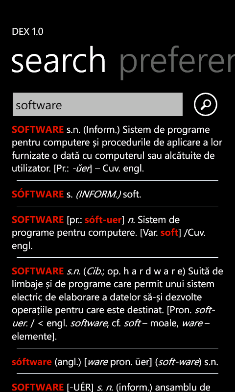 DEX for Windows Phone Main